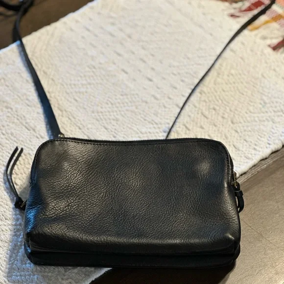 Madewell Black Leather Crossbody Bag - Picture 3 of 12